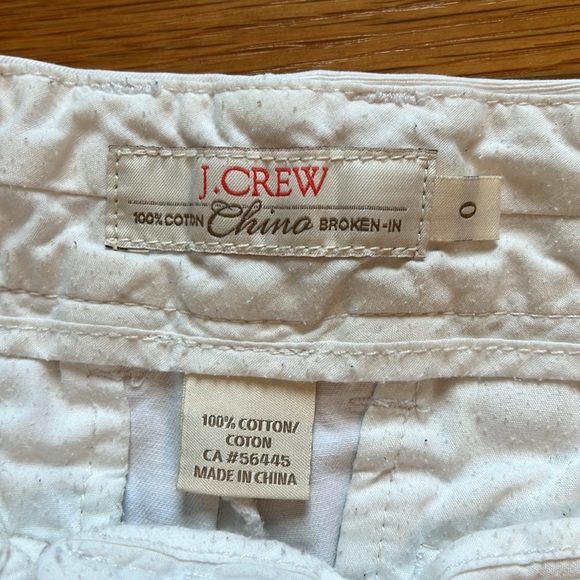 EUC 5 pairs of J.Crew chino shorts size 0 - Picture 4 of 16